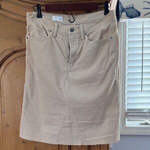 GAP Tan Corduroy Pencil Skirt